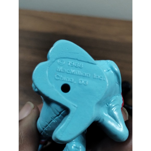 Vtg Raggedy Ann & Raggedy Andy's Blue Camel and Andy Panda PVC Figures Set of 2 - Picture 4 of 4